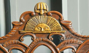 Sun observed by Franklin