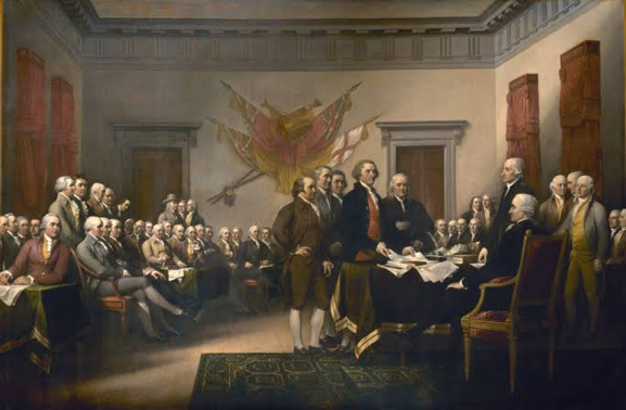 signing of the Declaration of Independence