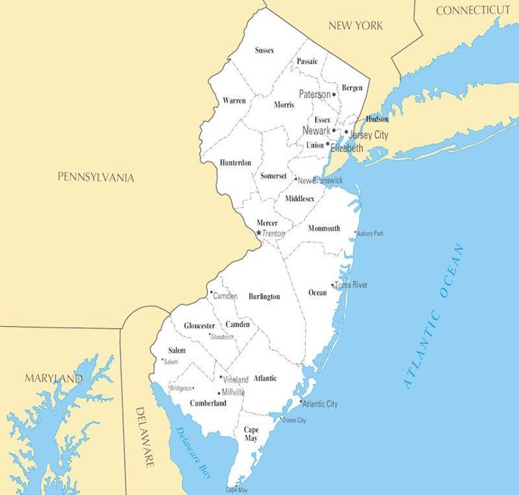 Colonial Immigration map