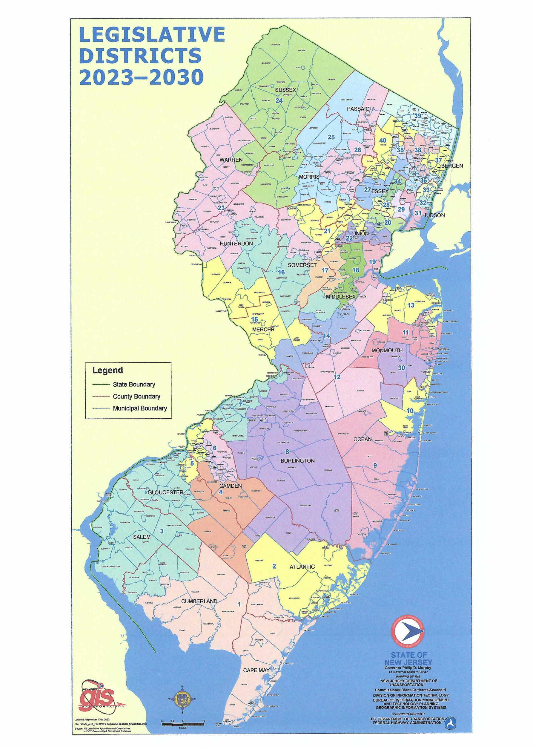 legislative districts