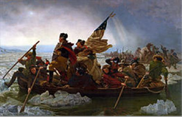 washington crossing the delaware