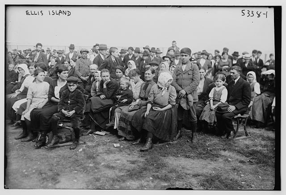 At Ellis Island