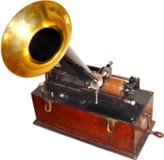 Edison cylinder phonograph ca.1899
