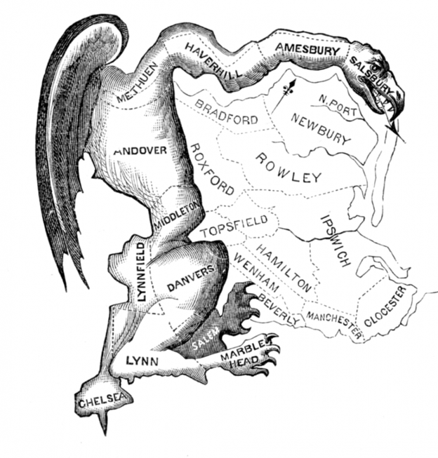 GERRYMANDERED DISTRICT