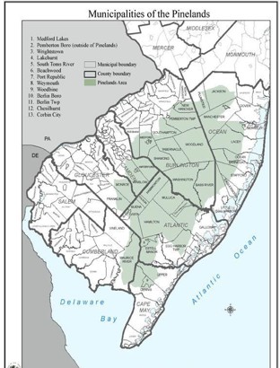 Municipalities of the Pinelands