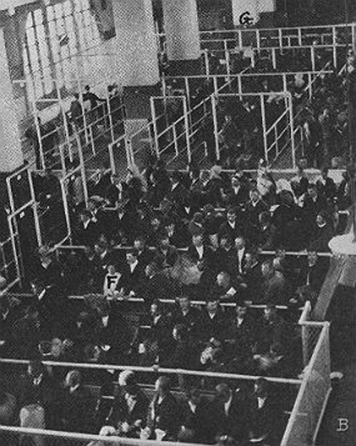 Registry Room in the Main Immigration Building
